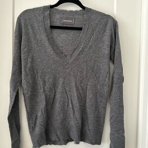 Zadig & Voltaire DISTRESSED 100% CASHMERE sweater